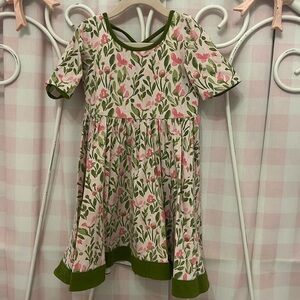 🌺 SweetHoney flower dress - 5Y 🌺